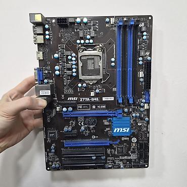 процессоры intel pentium: Материнская плата для ПК, Б/у, MSI, LGA1155, ATX — 1