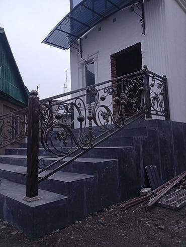 Изготовление перил: Изготовление перил Материал: Кованное железо, Наружные, Бесплатный замер — 13