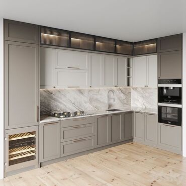 шкаф в кухню: Буйрутма эмеректер, Ашкана, Ашкана гарнитурасы