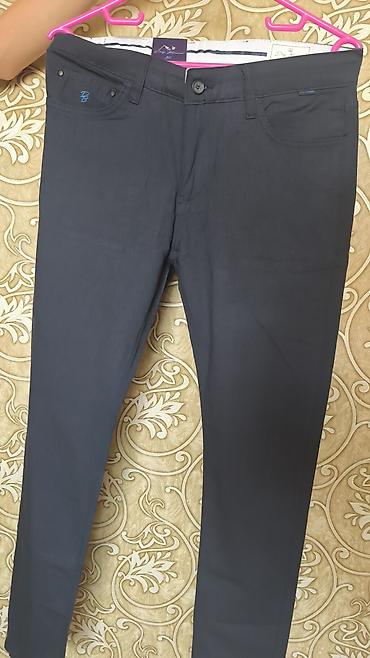 Şalvarlar: Kişi şalvarı – Deep Brown markası - Model: klassik 5 ciblə, düymə və — 2