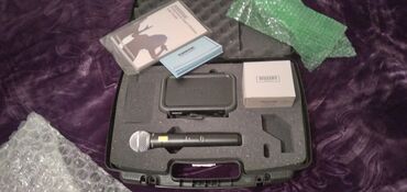 mikrafonlar: Новый Беспроводные (Bluetooth) Микрофон Shure, Доставка в районы