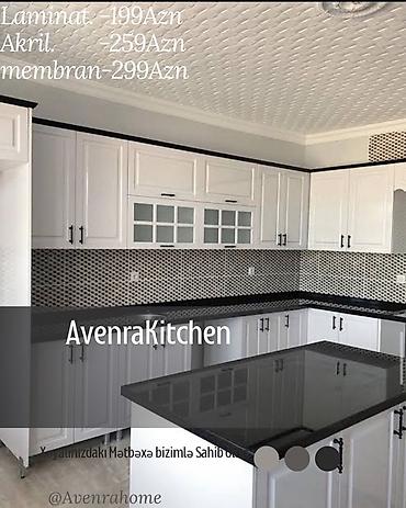 sud ceken: Sifarişlə mətbəx dəsti, Özü çəkən petlələr, Sadə laminat, Kredit var, Pulsuz çatdırılma, Ödənişli çatdırılma, Rayonlara çatdırılma — 2