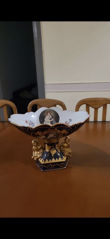 yuxuda kampot gormek: Porcelain dekorativ meyvə/qənnadı qabı - Material: yüksək keyfiyyətli