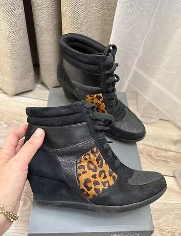 Ботинки и ботильоны: Ботильоны с вышивкой фирменные Bershka 35/36 р - 2500 сом ❤️ шикарные — 6