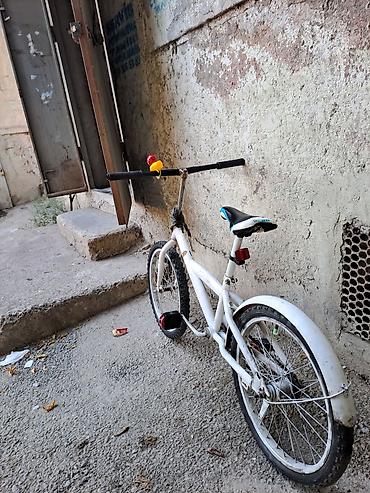 Велосипеды: Uşaq velosipedi – 20” təkər ölçüsü, tək sürət - Rəng: ağ - Çərçivə — 3