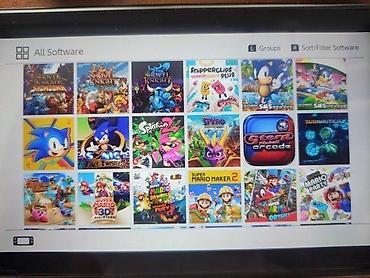 Nintendo Switch: 🎮 Nintendo Switch 32GB + 400GB microSD ✨ Stanje kao novo (praktično — 8