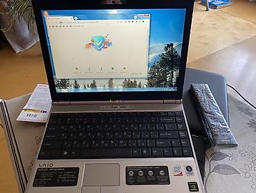 sony batareya: Sony VAIO VGN‑SZ7RMN/B noutbuk Texniki xüsusiyyətlər: - Ekran: 13.3" — 1