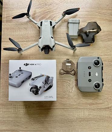пулты: DJI Mini 4 Pro отличном состоянии Комплект на фото: - Квадрокоптер — 1