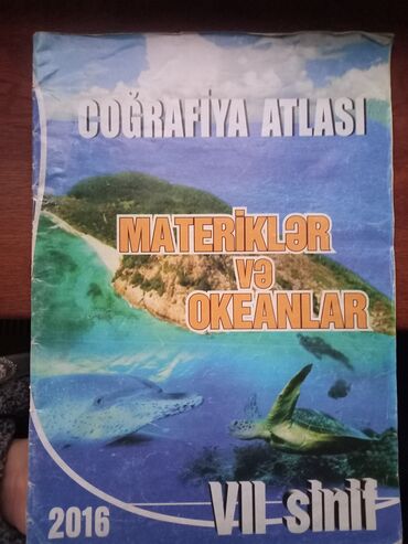 5 ci sinif təbiət 2 ci hissə iş dəftəri pdf: Məhsul: Coğrafiya atlası – “Materiklər və Okeanlar” - Sinif: VII sinif