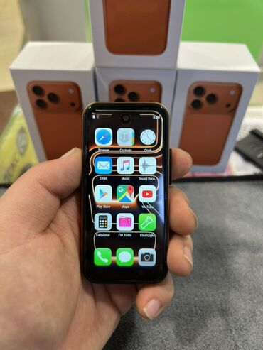 Другие мобильные телефоны: Айфон мини 17 Pro Max, Новый, 16ГБ, Оранжевый, Белый, Чехол, Кабель — 9