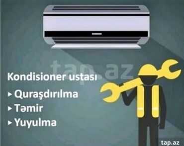 Kombilər: Kandisanerlərin Quraşdırılması Yuyulmasi və təmiri