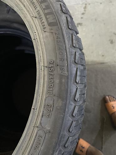 dr marcus: Шины 245 / 40 / R 18, Лето, Б/у, 1 шт, Легковые, Италия, Michelin — 3