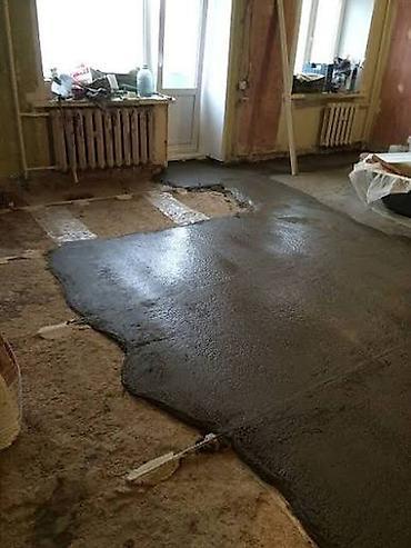 строители: Стяжка пола Больше 6 лет опыта — 1