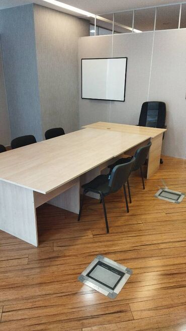 işlənmiş ofis stolu: Продается офисная мебель (шкаф, стол, кресло)