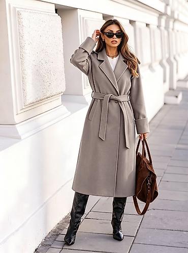 mango suknje midi: Ženski elegantni kaput sa pojasom – midi dužina
3999 din
S M L Xl — 7
