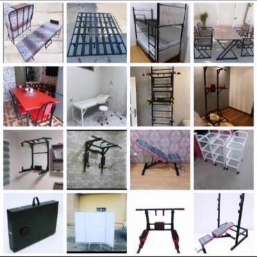 Bağ, çöl masa və oturacaq dəstləri: Yeni, Kvadrat masa, 4 stul, Açılmayan, Azərbaycan — 16