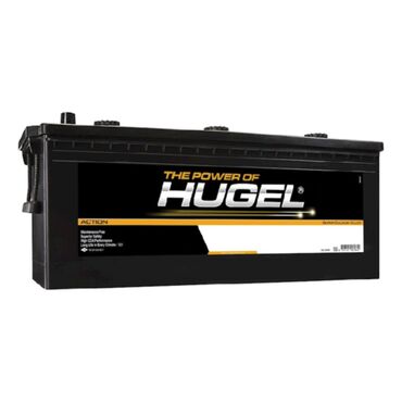 Hugel 120 Ah R+ avtomobil akkumulyatoru – Türkiyə istehsalı, yüksək