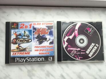 ps2 fat: Playstation 1 üçün Maraqlı super oyun diskləri Driver 1-2 3Xtreme-