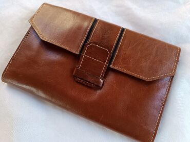 zenski kozni novcanik: Unisex wallet, Handmade, Material: Leather