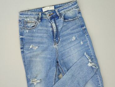 spodnie wide leg jeans: Джинси жіночі, Stradivarius, S