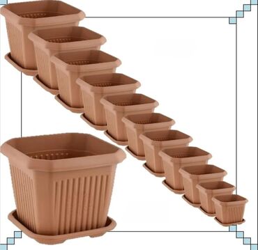 Bitkilər üçün dibçəklər: Dibcek dibcek qabi yuvarlaq rengli gul qabi yumru rengli Dibcek — 26