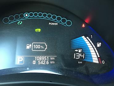 karavan almaq: 2013 Nissan Leaf Amerika Auksionundan alınmış zavod Sol Ruldur — 5