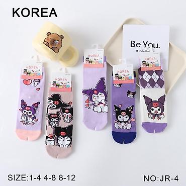 Домашние тапочки: Корейские носки с принтами - Яркие модели с популярными персонажами и — 4