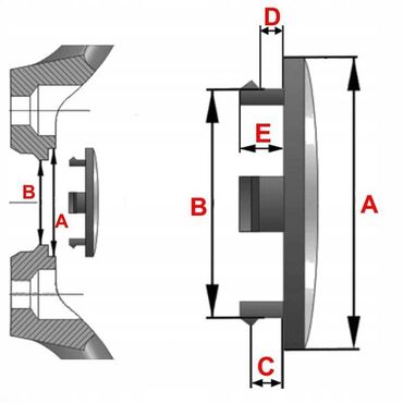Tuning oprema: Mercedes Benz Čepovi poklopci za alu felne Fi 75 mm Kompletan set — 3