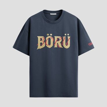 мужская одежда дропшиппинг: BÖRÜ your time is coming Стильные футболки с короткими рукавами и