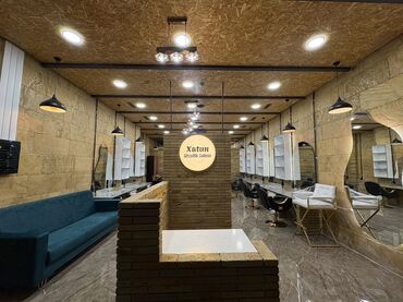 Digər salon, tibbi mebel: Gözəllik salonu üçün tam təchiz olunmuş geniş sahə - Interyer: Kərpic — 10