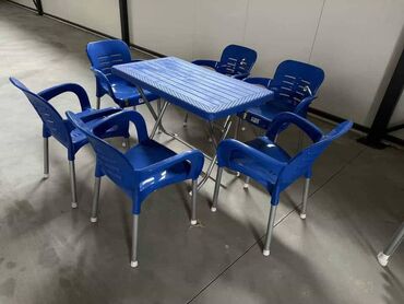 Setovi stolova i stolica: Bastenski set ! Sto sa četiri ili sest stolice dimenzija stola 120x70 — 2