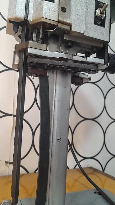 yamata overlok: YAMATA FY-103 parça kəsmə maşını - Elektriklə işləyən şaquli bıçaqlı — 4