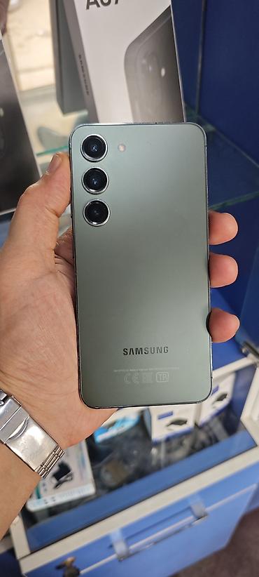 irşad electronics televizorlar: Samsung Galaxy S23, 128 GB, rəng - Yaşıl, İki sim kartlı — 1
