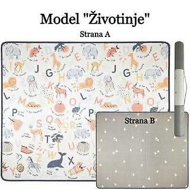 komplet sako i sorc: 🧸 DVOSTRANA DEČIJA PODLOGA – STRANA A I STRANA B 🦒 Ulepšajte dečiju — 1