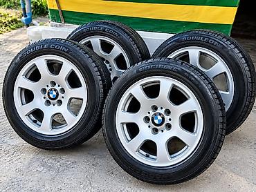 шины 205 55: Литые Диски R 16 BMW, Комплект, отверстий - 4, Б/у — 1