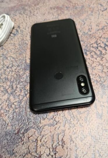 телефон fly с хорошим аккумулятором: Redmi 9, 64 GB, rəng - Qara, Barmaq izi, İki sim kartlı