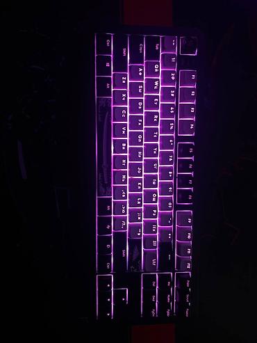 gaming mouse: Клавиатура, Dark Project, Механическая, Проводное подключение, Размер: 80% — 2
