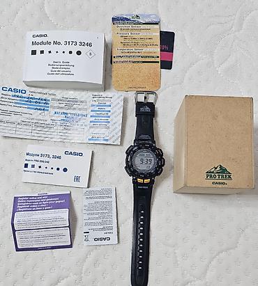 ремешок для часы: Часы Casio Pro Trek PRG-240-1E часы б/у но использовались очень — 7