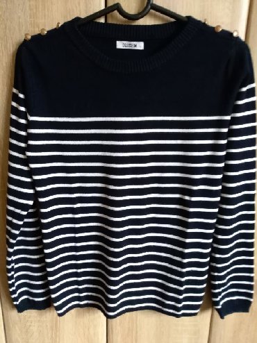 Women's Sweaters, Cardigans: L (EU 40), Casual cut, Stripes