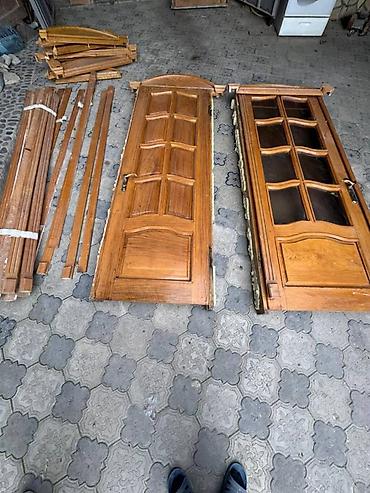 Qapılar və aksessuarlar: İşlənmiş Otaq qapısı 80x215 sm Çərçivə ilə, Zəmanətsiz, Ünvandan götürmə — 3