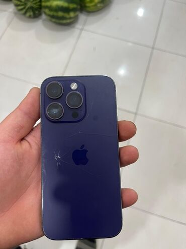 IPhone 14 Pro, Deep Purple, Qırıq