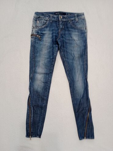 tom tailor zenske pantalone: 27, 28, Cotton, Low rise, Skinny