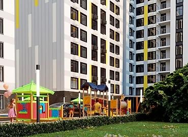 кок жар квартира: 1 комната, 50 м², Кок-Жар ж/м Элитка, 6 этаж, ПСО (под самоотделку) — 3