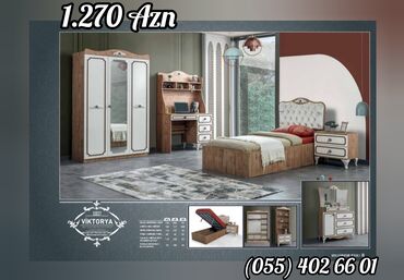 Uşaq və gənc otağı üçün dəstlər: Oğlan və qız üçün, Yeni, Təknəfərlik çarpayı, Dolab, Tumba -da lalafo.az — 36 Uşaq və gənc otağı üçün dəstlər: Oğlan və qız üçün, Yeni, Təknəfərlik çarpayı, Dolab, Tumba — 36