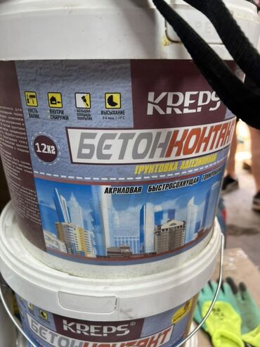 купить забор бетонный: Грунтовка Kreps "Бетонконтакт" в ведре 12 кг. Подходит для внутренних