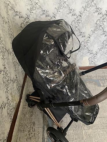 foo foo: Коляска прогулочная Cybex Balios (серия Gold), цвет Black с шасси Rose — 6