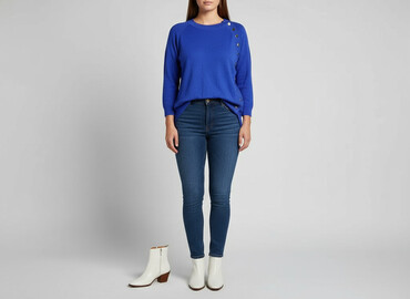 zara złoty sweter: Women`s sweater, size 3XL