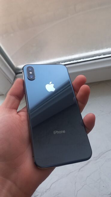 Apple iPhone: IPhone X, 64 GB, Black Titanium, Face ID