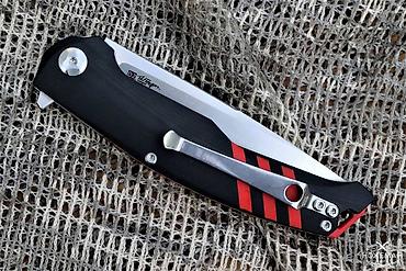 Охота и рыбалка: Нож складной fat dragon-nimo knives r11black, сталь d2, рукоять g10 — 10