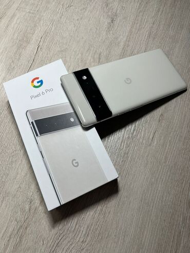 ok google ok: Google Pixel 6 Pro, Б/у, 128 ГБ, цвет - Белый, 1 SIM, eSIM